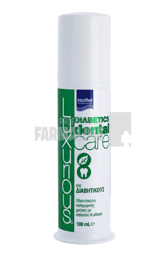 Luxurious Dental Care Diabetics Pasta de dinti 100 ml 1 Luxurious Dental Care Diabetics Pasta de dinti 100 ml