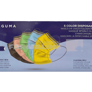 Masca de unica folosinta 5 culori 50 bucati