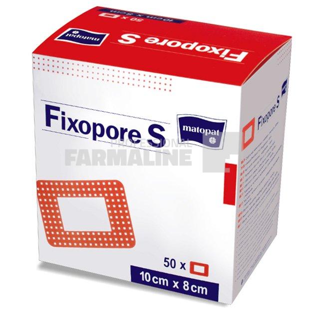Matopat Fixopore Pansament steril 10 cm x 8 cm 50 bucati