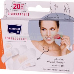 Matopat Plasture transparent 20 bucati
