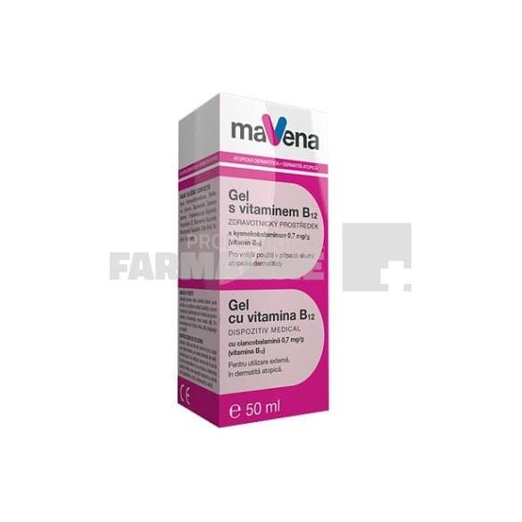 Mavena gel cu vitamina B12 50 ml