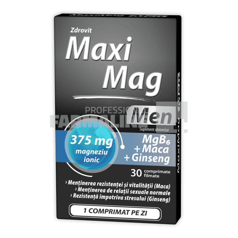 MaxiMag Men 30 comprimate