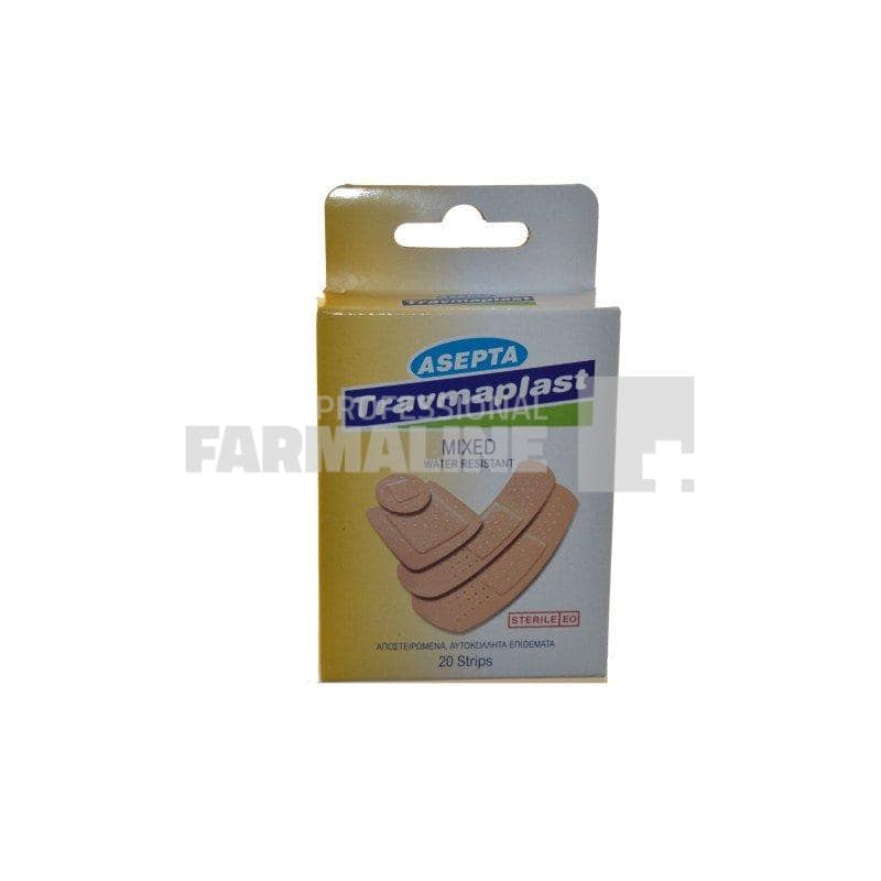 Med's Travmaplast Plasturi asortati pentru rani 20 bucati
