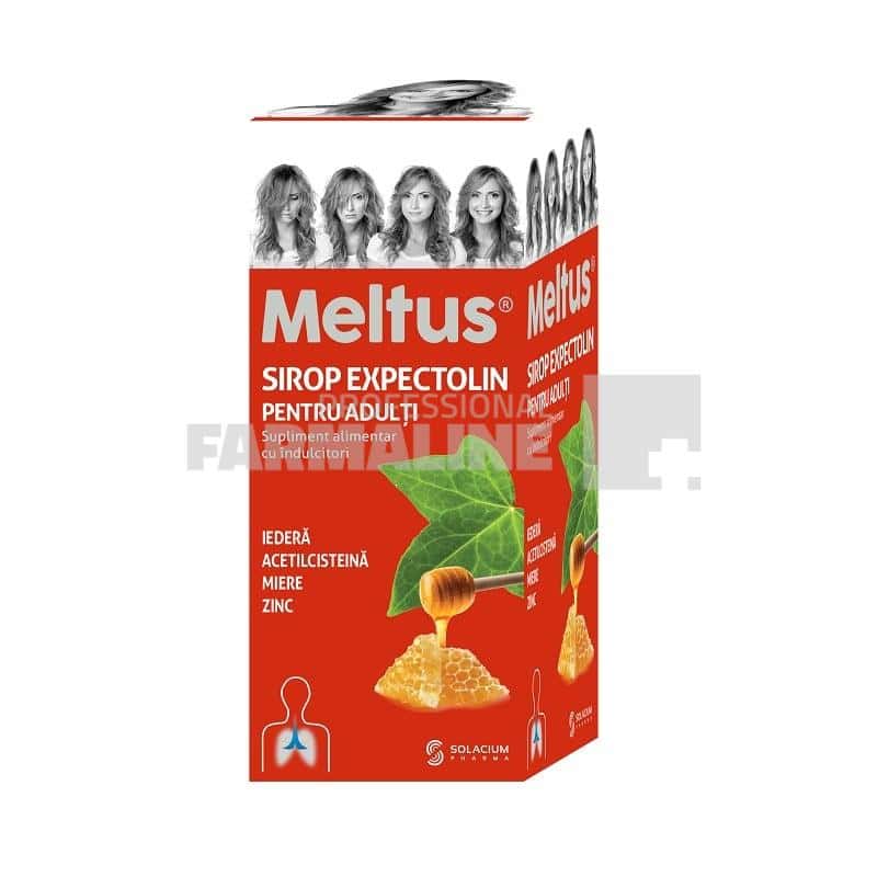 Meltus Expectolin Sirop Adulți 100 ml - Soluția pentru Tuse 1 Meltus Expectolin sirop adulti 100 ml