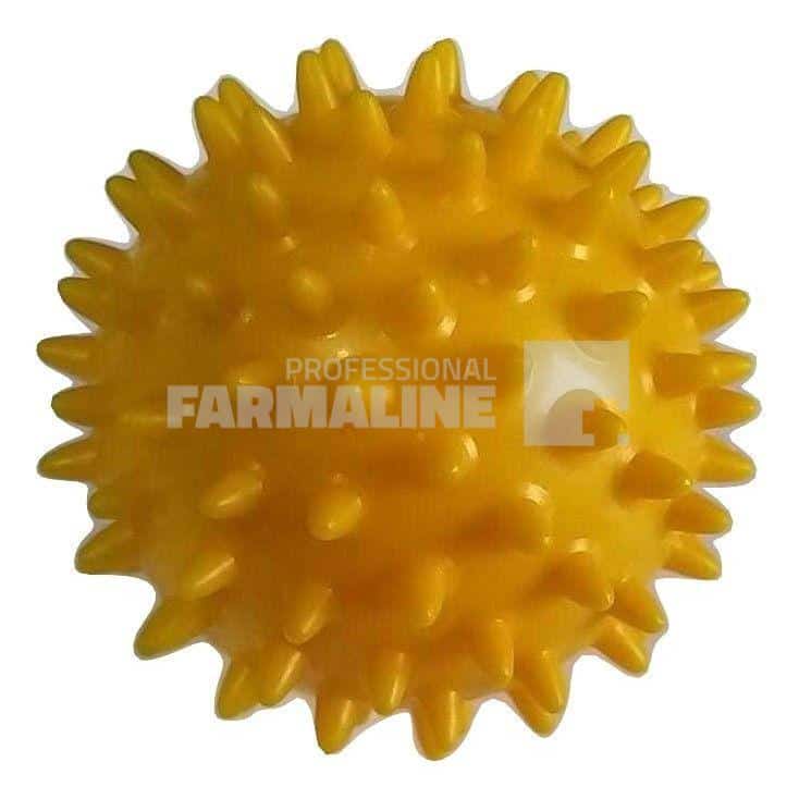 Minge pentru masaj / flexor din cauciuc portocaliu 8 cm