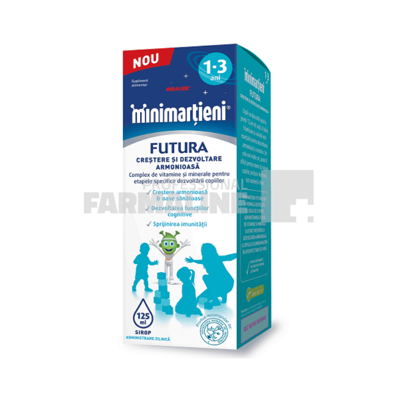 Minimartieni Futura 1-3 ani sirop 125 ml