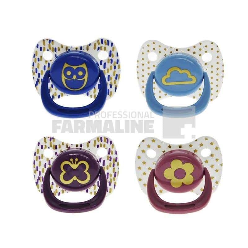 Minut Baby Suzeta latex rotunda 0-6 luni ( MIN 2019015 )
