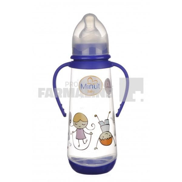 Minut Baby TR 20110102 Biberon cu manere 250 ml