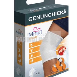 Minut Sport Genunchiera Alba ''S'' 2 bucati