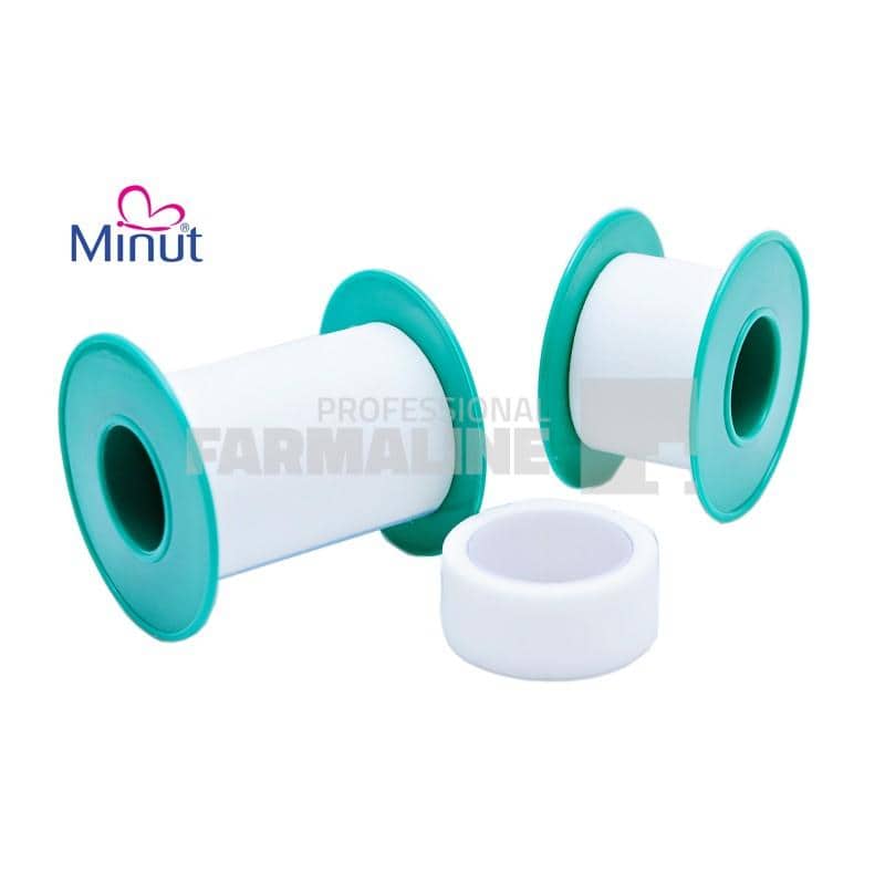 MinutPlast Leucoplast hartie 1.5 cm x 5 m