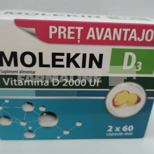 Molekin D3 2000 U.I. Set 2 x 60 capsule moi