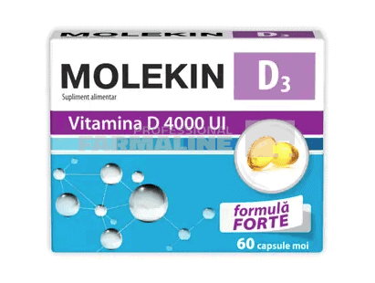 Molekin D3 4000 U.I. 60 capsule 1 Molekin D3 4000 U.I. 60 capsule