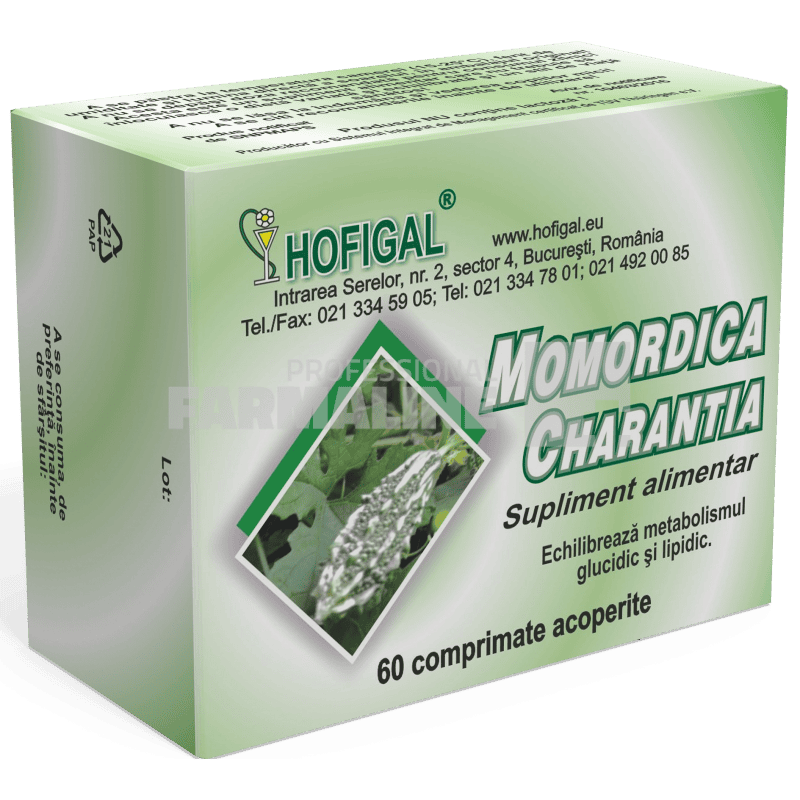 Momordica Charantia 60 comprimate
