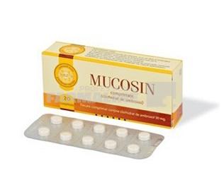 Mucosin 30 mg 20 comprimate