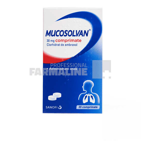 Mucosolvan 30 mg 20 comprimate
