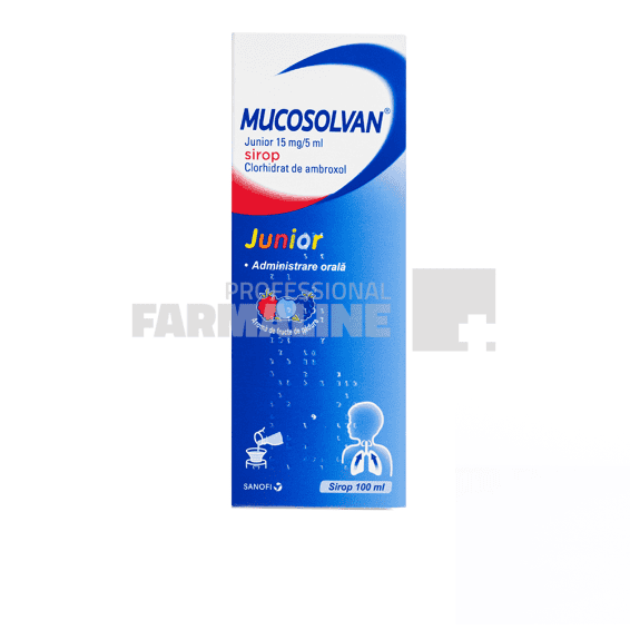 Mucosolvan Junior Sirop 15 mg/5ml 100 ml