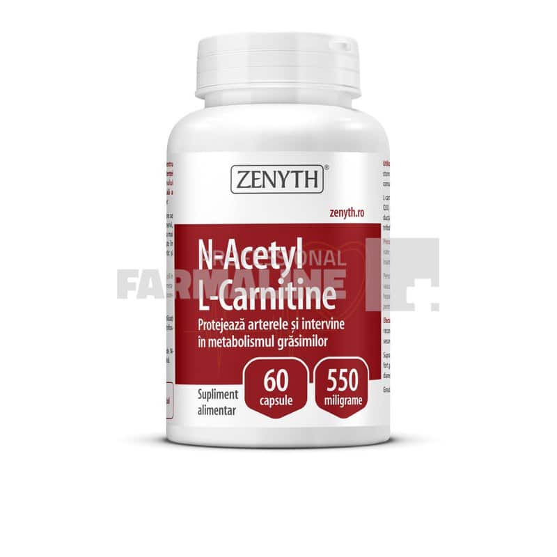 N-Acethyl L-Carnitina 550 mg 60 capsule