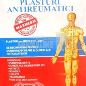 Narcis Plasture antireumatic cu ardei iute 12 cm x 18 cm