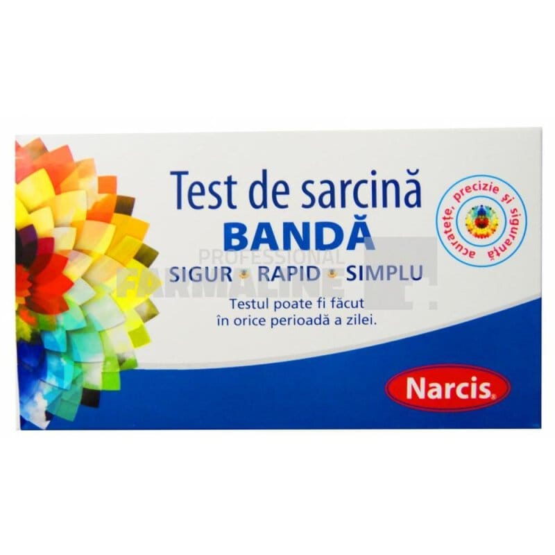 Narcis Test de sarcina tip banda