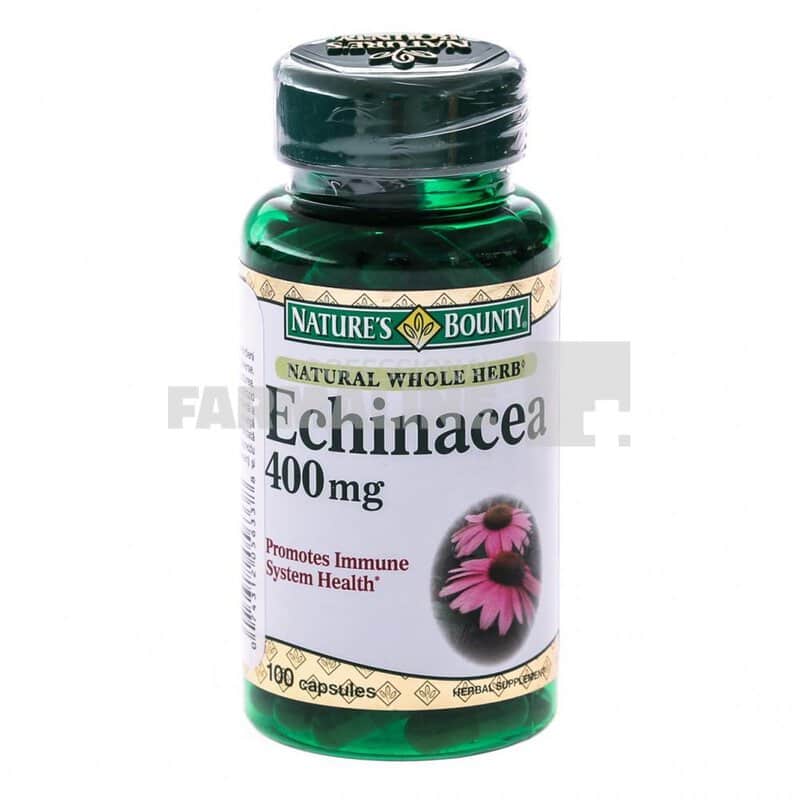 Nature's Bounty Echinacea 100 capsule 400 mg