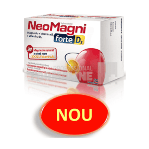 NeoMagni forte + D3 50 comprimate
