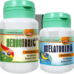 Neurotonic 30 capsule + Melatonina 10 capsule