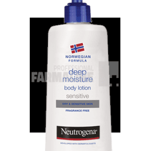 Neutrogena Deep Moisture Lotiune de corp Sensitive piele uscata/sensibila 400 ml