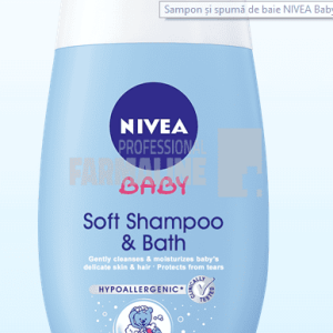 Nivea 80522.91 Baby Sampon si spuma de baie 200 ml