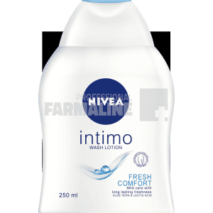 Nivea 80713 Intimo Fresh Confort Lotiune intima cu Aloe Vera si Acid lactic 250 ml