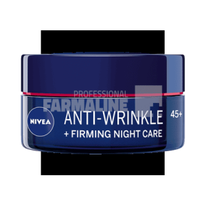 Nivea 81272 Crema de noapte antirid pentru fermitate 45+ ani 50 ml