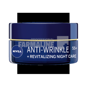 Nivea 81282 Crema de noapte antirid revitalizanta 55+ 50 ml
