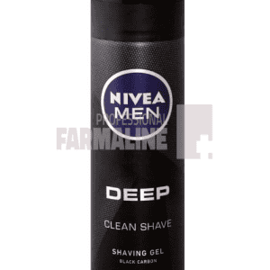 Nivea 81789 Deep Gel ras black carbon 200 ml