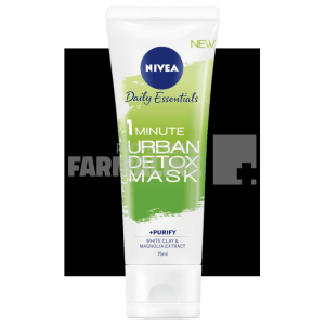 Nivea 82552 Urban Skin Detox Masca detoxifianta75 ml