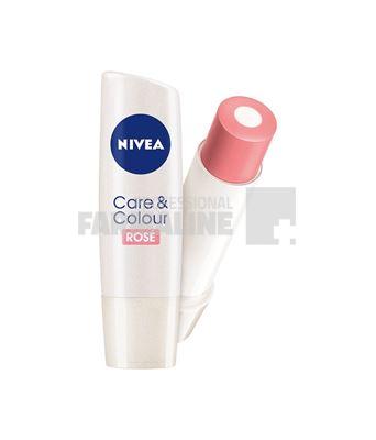 Nivea 85278 Care & Colour Pink Balsam de buze 4,8 g 1 Nivea 85278 Care & Colour Pink Balsam de buze 4