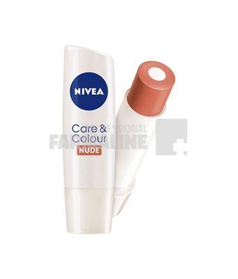 Nivea 85280 Care & Colour Nude Balsam de buze 4,8 g 1 Nivea 85280 Care & Colour Nude Balsam de buze 4