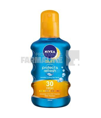 Nivea 85803 Sun Protect & Refresh Spray protectie solara SPF30 200 ml 1 Nivea 85803 Sun Protect & Refresh Spray protectie solara SPF30 200 ml