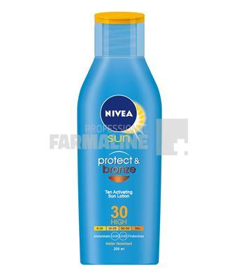 Nivea 85825 Sun Protect & Bronze Lotiune protectie solara si bronzare SPF30 200 ml 1 Nivea 85825 Sun Protect & Bronze Lotiune protectie solara si bronzare SPF30 200 ml