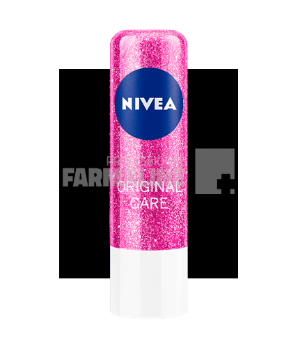 Nivea 88004 Original Care Sparkle Balsam buze 5.5 ml 1 Nivea 88004 Original Care Sparkle Balsam buze 5.5 ml