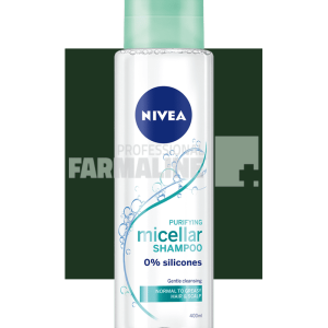 Nivea 88661 Sampon micelar par gras 400 ml