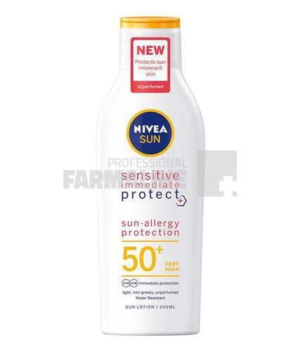 Nivea Sun 80457 Lotiune protectie solara imediata SPF50+ 200 ml 1 Nivea Sun 80457 Lotiune protectie solara imediata SPF50+ 200 ml