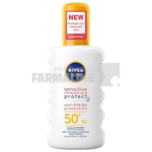 Nivea Sun 86094 Spray protectie imediata impotriva alergiilor solare SPF50+ 200 ml