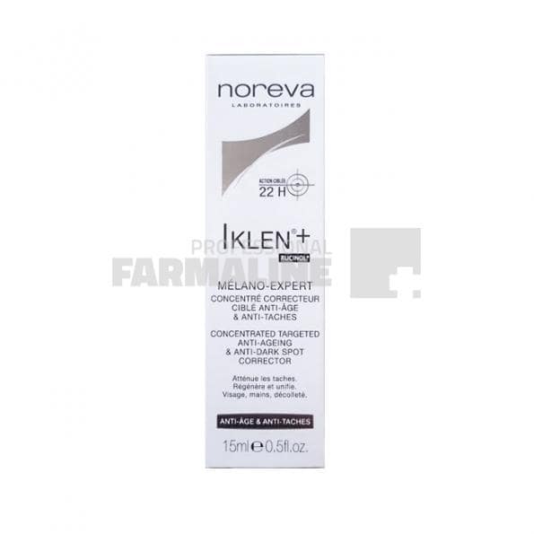 Noreva Iklen Melano Expert Concentrat corector cu actiune tintita anti-rid si anti-pete brune 15 ml