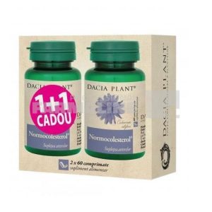 Normocolesterol Pachet 60 capsule 1+1 Gratis