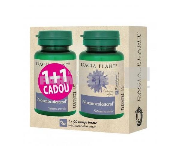 Normocolesterol Pachet 60 capsule 1+1 Gratis 1 Normocolesterol Pachet 60 capsule 1+1 Gratis