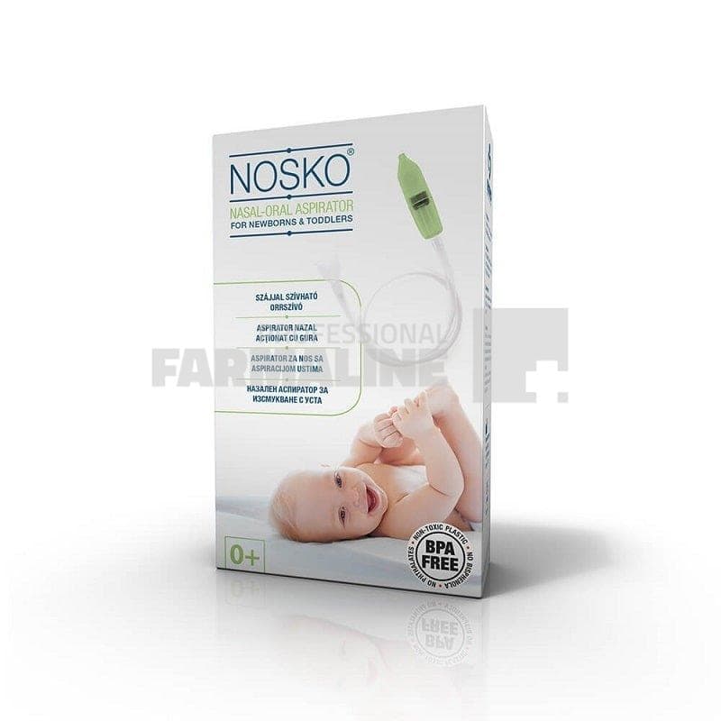Nosko aspirator nazal 0+ luni actionat cu gura