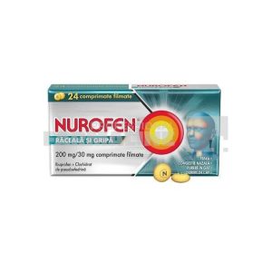 Nurofen Raceala si Gripa 24 comprimate filmate