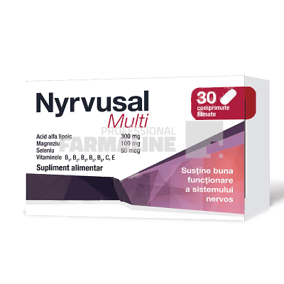 Nyrvusal Multi 30 comprimate
