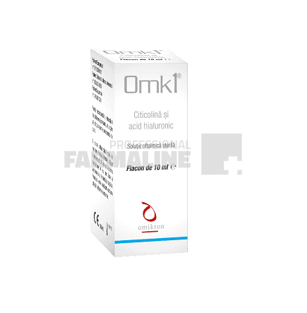 OMK1 Solutie oftamlica Citicolina si acid hialuronic 10 ml 1 OMK1 Solutie oftamlica Citicolina si acid hialuronic 10 ml