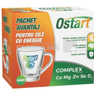 OSTART COMPLEX CA + MG + ZN + SE + D3 X 20 + CANA PACH. FITERMAN