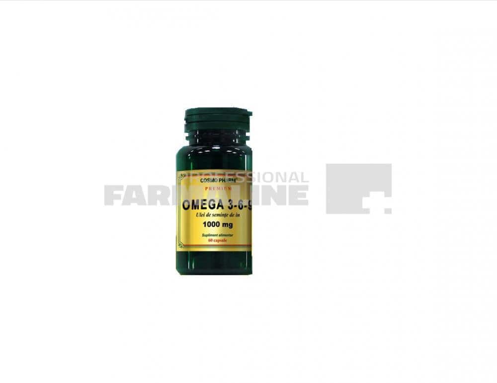 Omega 3-6-9 Ulei din seminte de in 1000 mg 60 capsule 1 Omega 3-6-9 Ulei din seminte de in 1000 mg 60 capsule